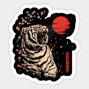 Tiger Color Illumination Sticker